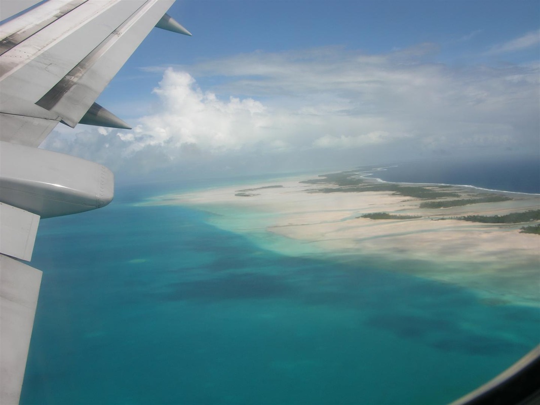 Tarawa from the air